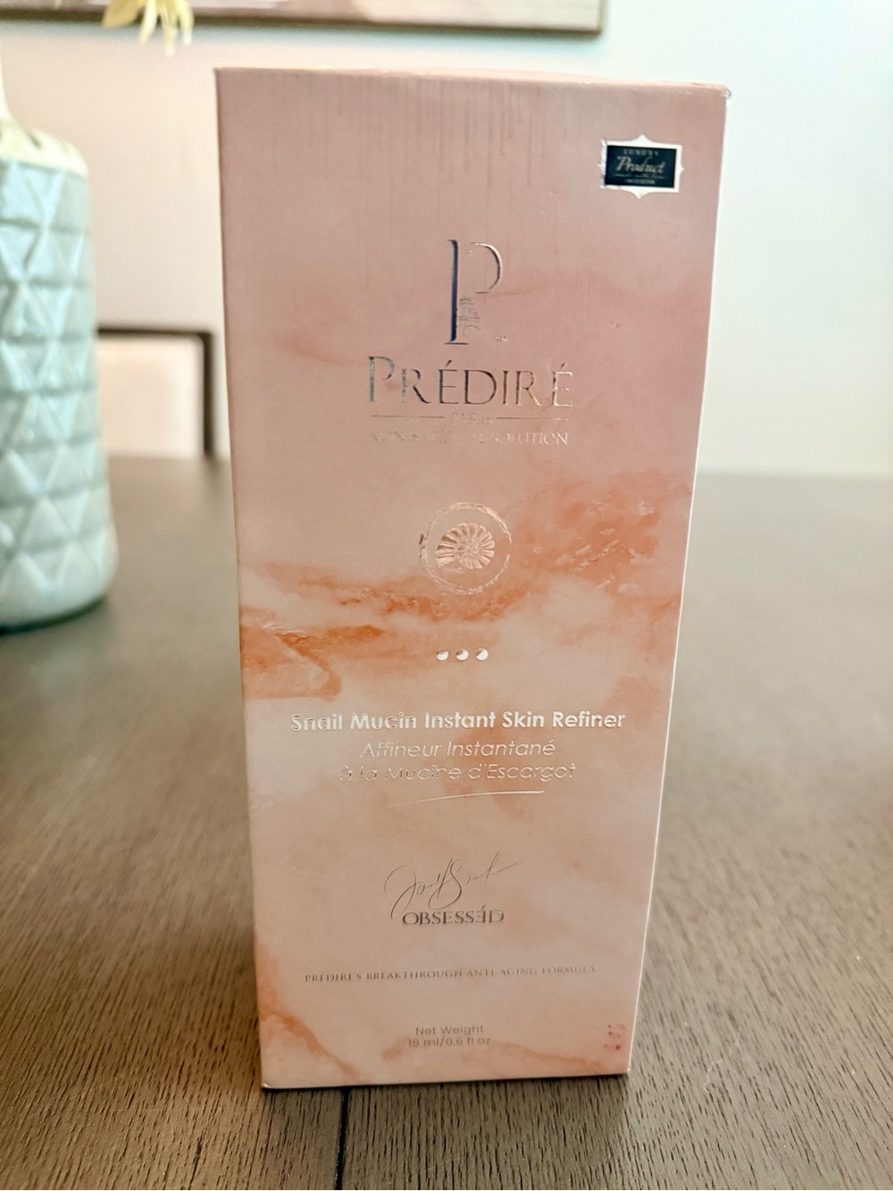 Prédiré Snail Mucin Instant Skin Refiner - Blush Pink